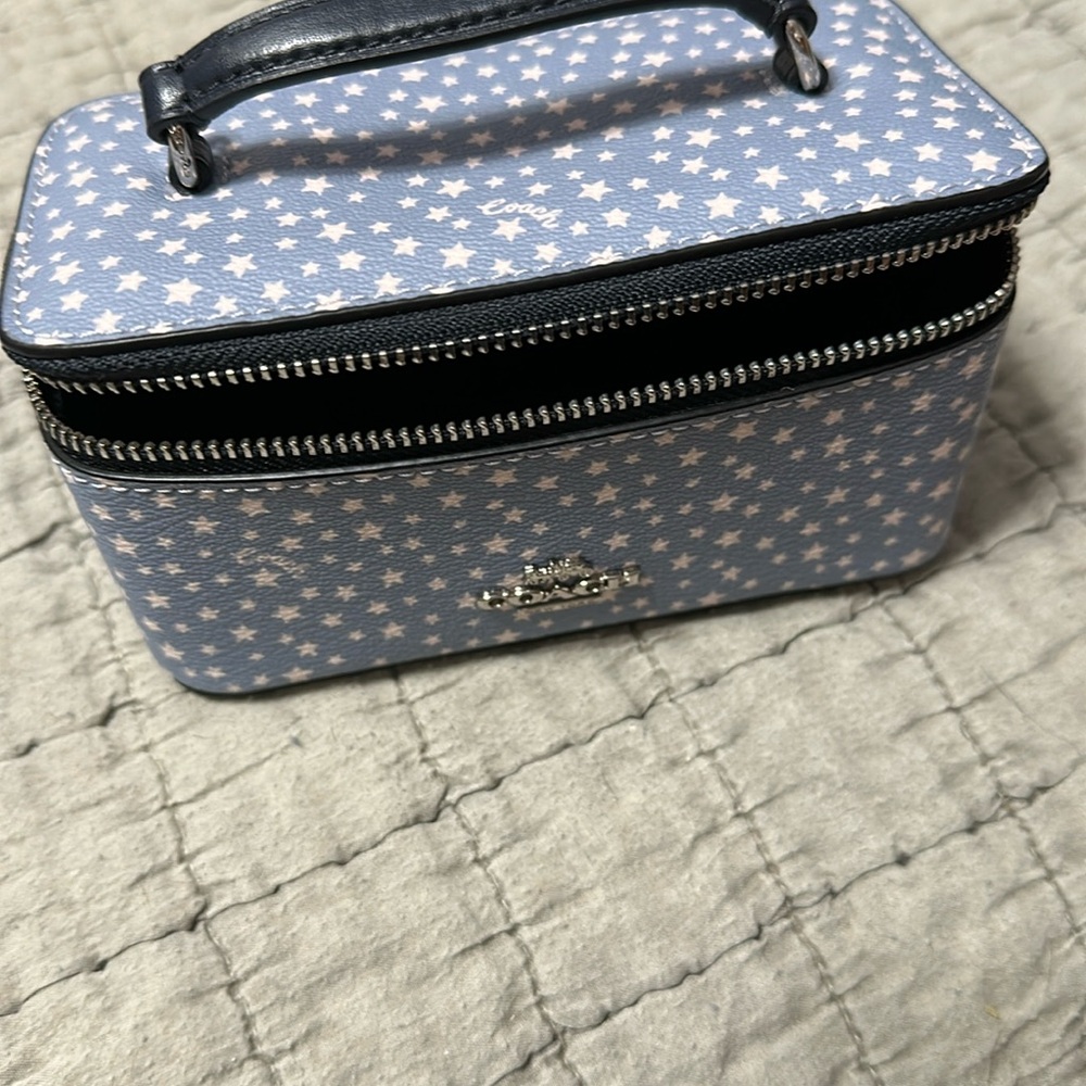 Coach jewelry box.